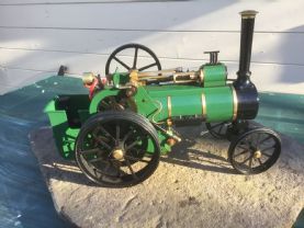 Maxitrak 3/4 Allchin  in green . (gas fired)